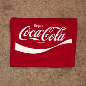 Coca Cola tube top
